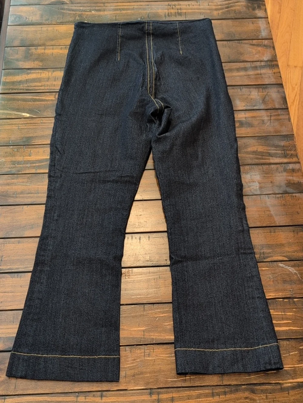 Cinq A Sept Chantal Sailor Crop Flare Jeans